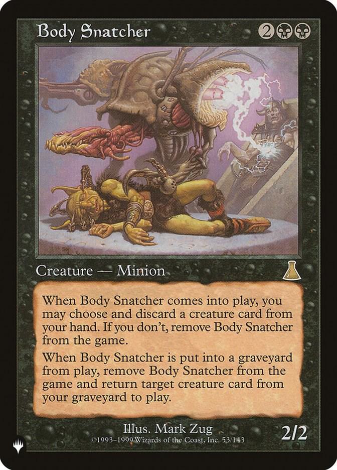 Body Snatcher (53/143) [The List]