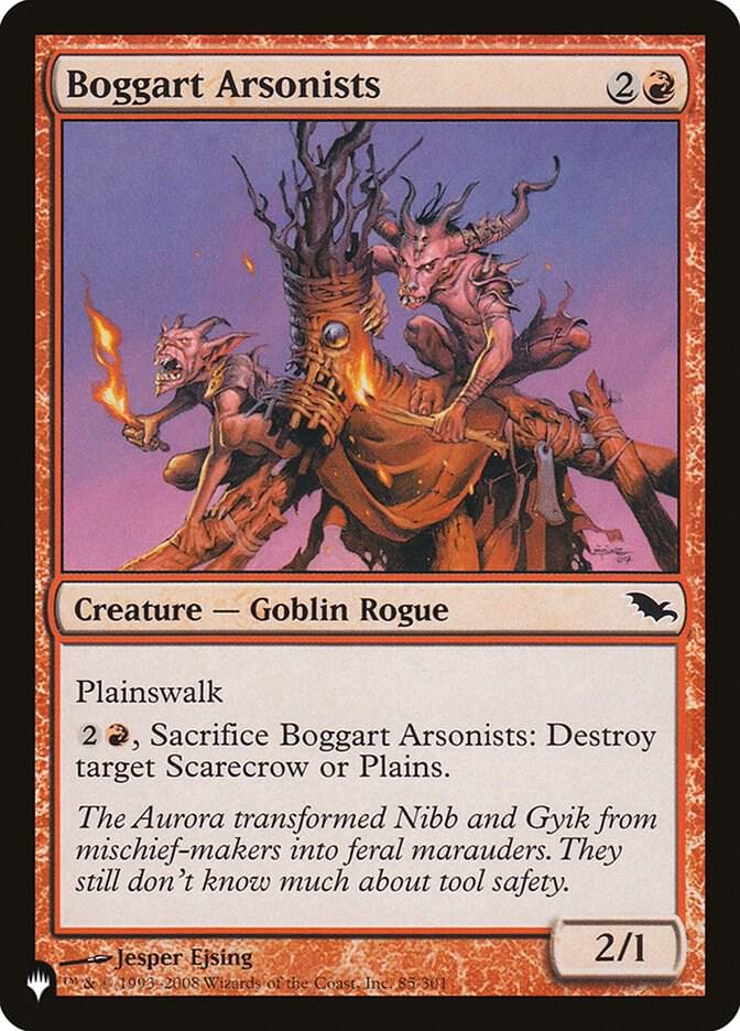 Boggart Arsonists (85/301) [The List]