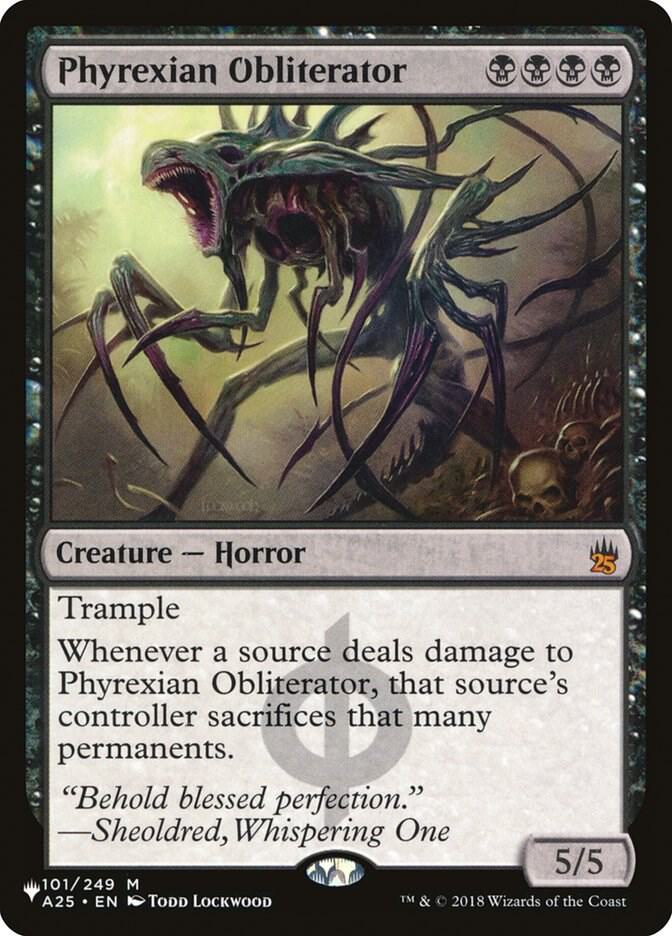 Phyrexian Obliterator (101/249) [The List]