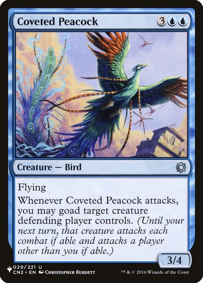 Coveted Peacock (029/221) [The List]