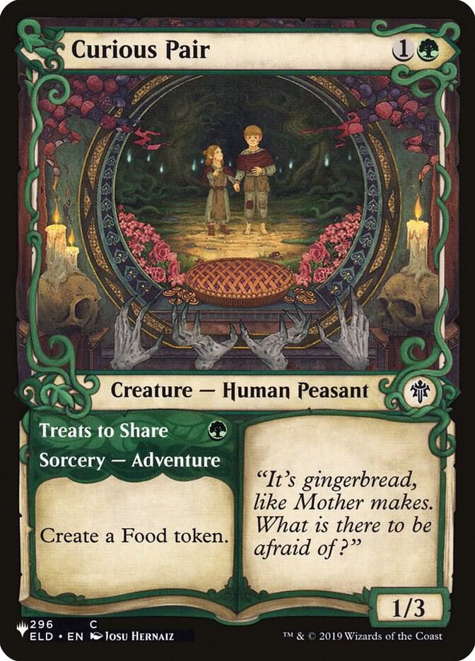 Curious Pair (Showcase) (296/269) [The List] [Showcase]