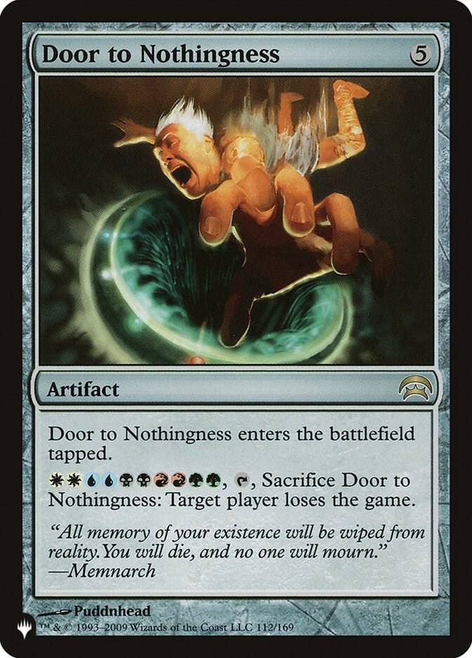 Door to Nothingness (112/169) [The List]