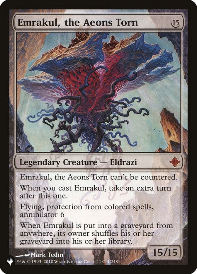 Emrakul, the Aeons Torn (4/248) [The List]