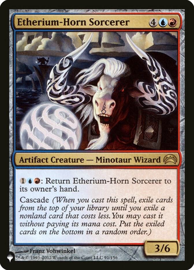 Etherium-Horn Sorcerer (91/156) [The List]