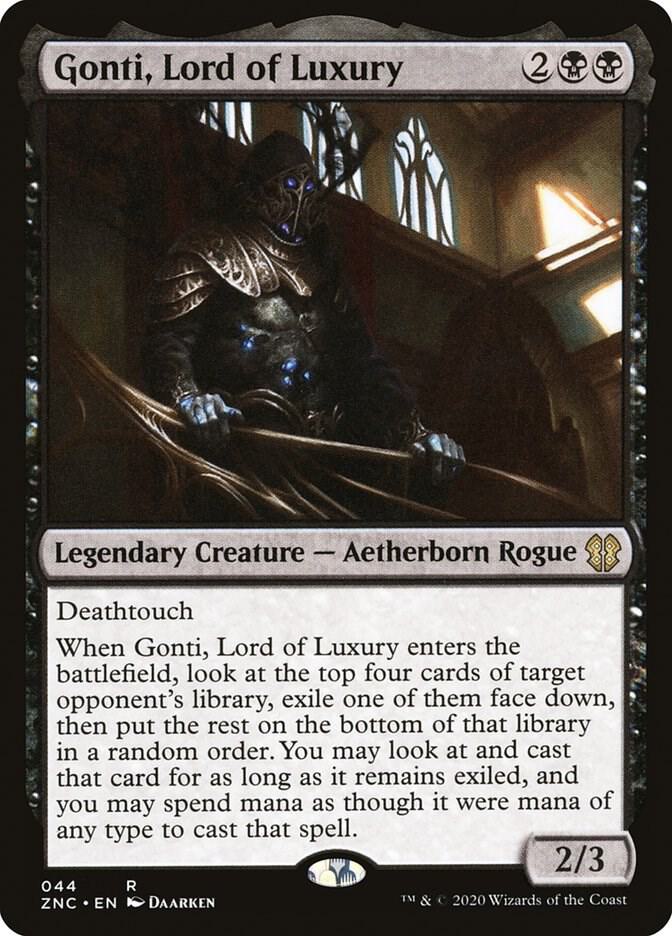 Gonti, Lord of Luxury (44) [Zendikar Rising Commander]