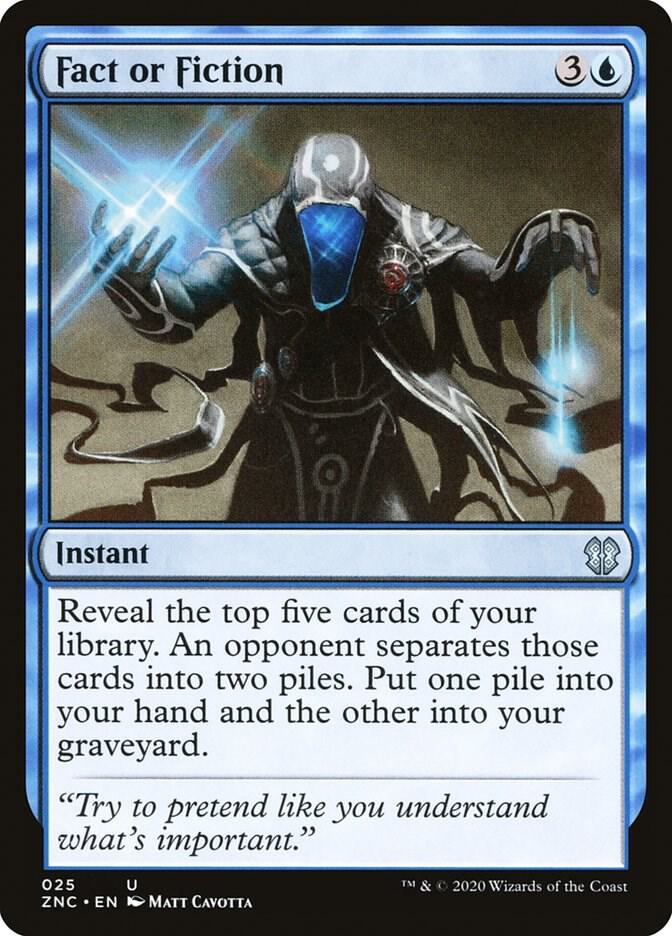 Fact or Fiction (25) [Zendikar Rising Commander]