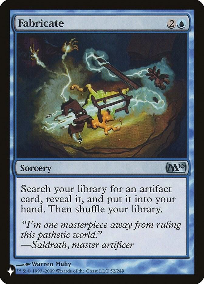 Fabricate (52/249) [The List]