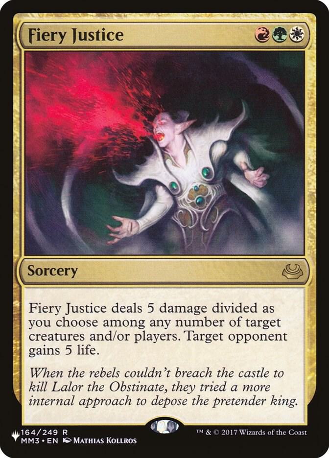 Fiery Justice (164/249) [The List]