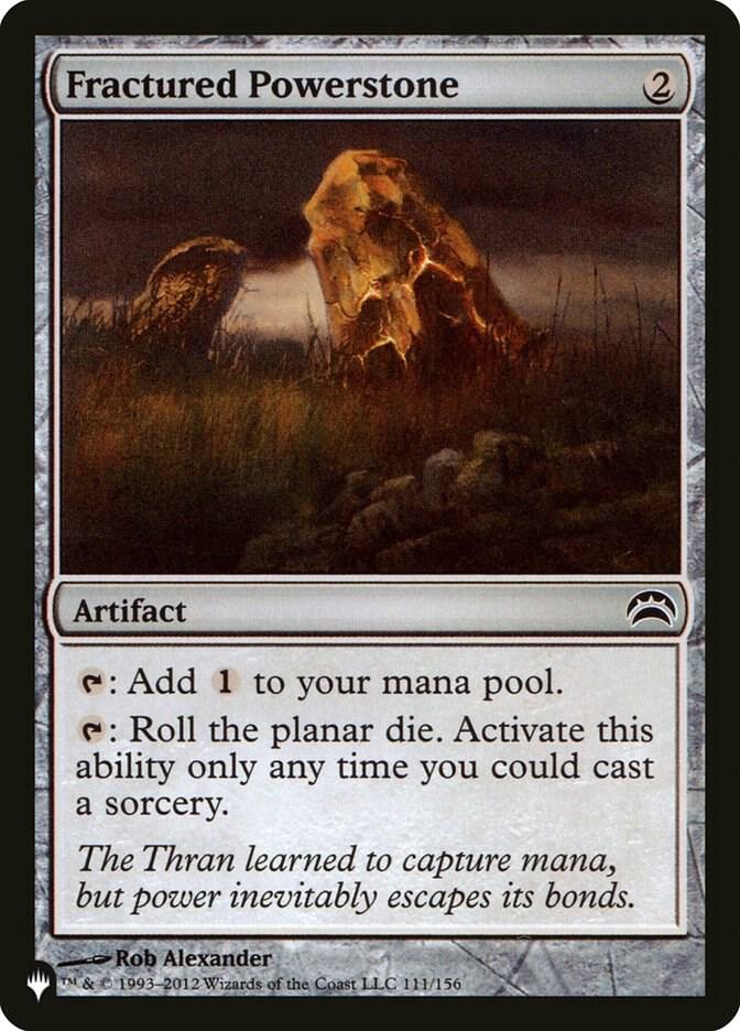 Fractured Powerstone (111/156) [The List]