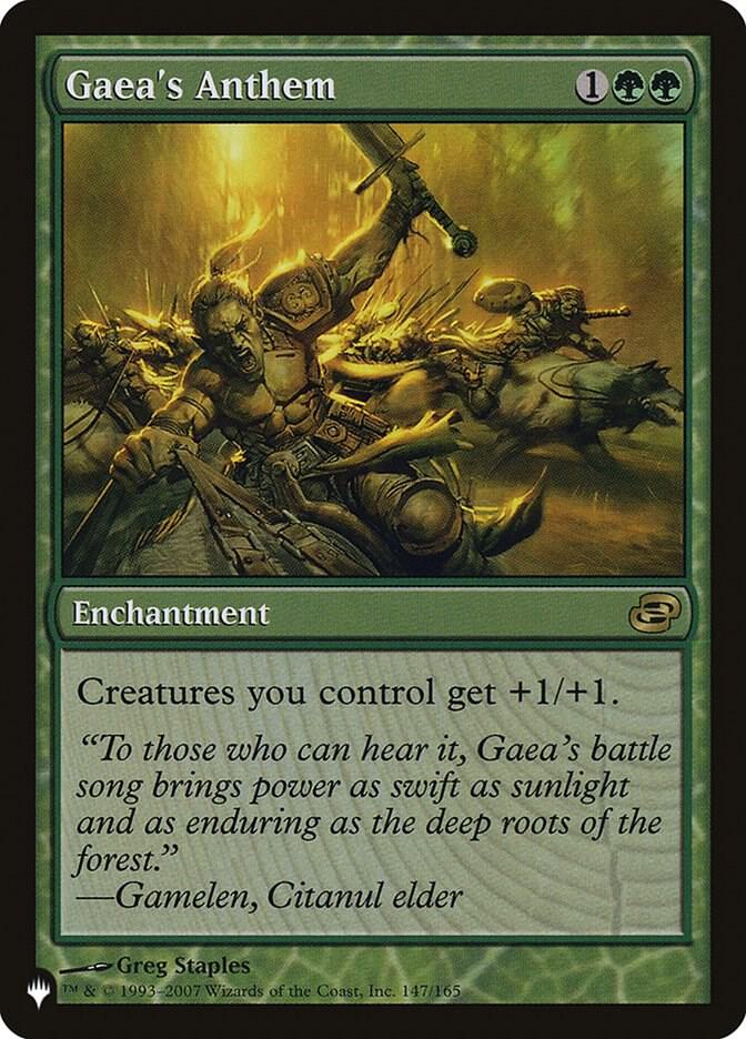 Gaea's Anthem (PLC) (147/165) [The List]