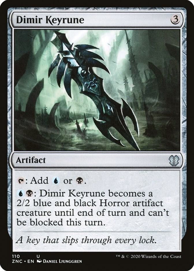 Dimir Keyrune (110) [Zendikar Rising Commander]