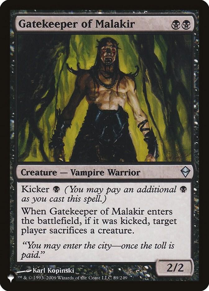 Gatekeeper of Malakir (89/249) [The List]
