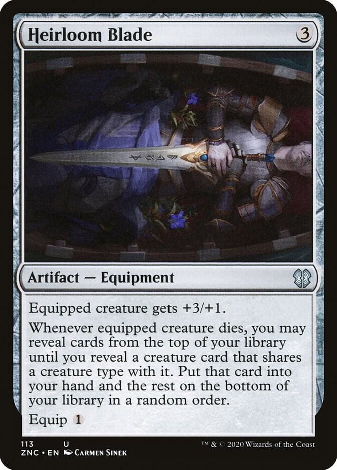 Heirloom Blade (113) [Zendikar Rising Commander]