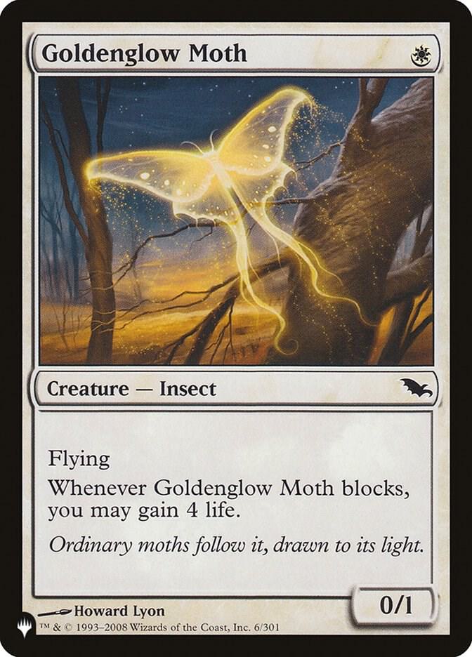Goldenglow Moth (6/301) [The List]