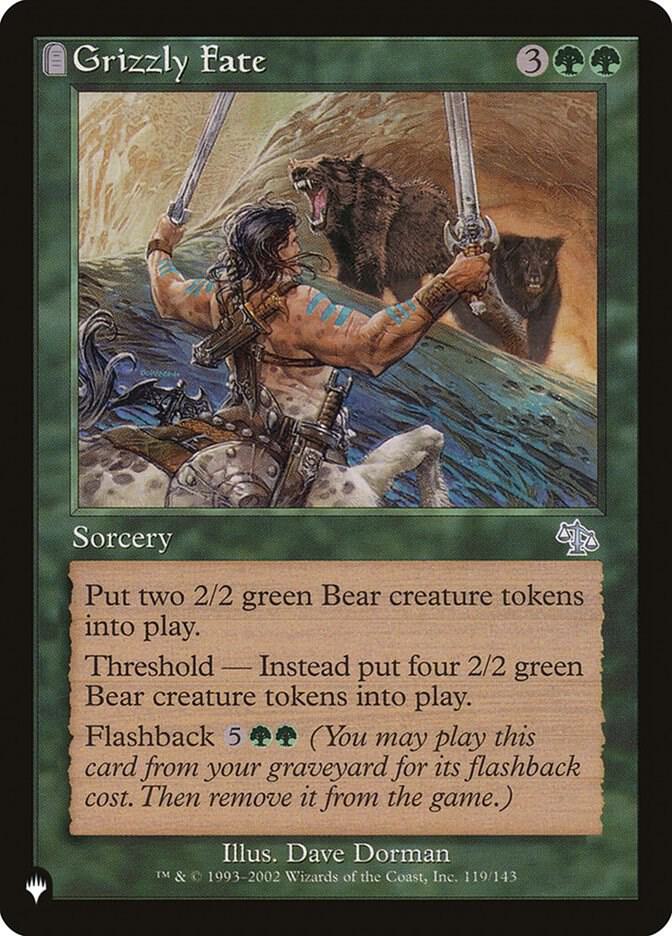 Grizzly Fate (119/143) [The List]