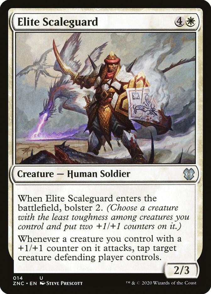 Elite Scaleguard (14) [Zendikar Rising Commander]