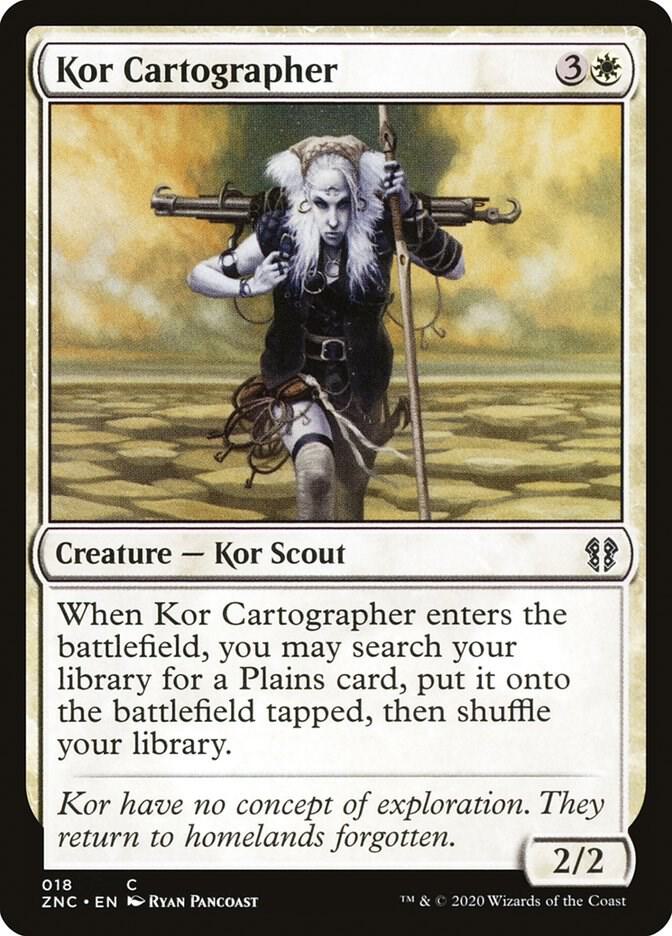 Kor Cartographer (18) [Zendikar Rising Commander]