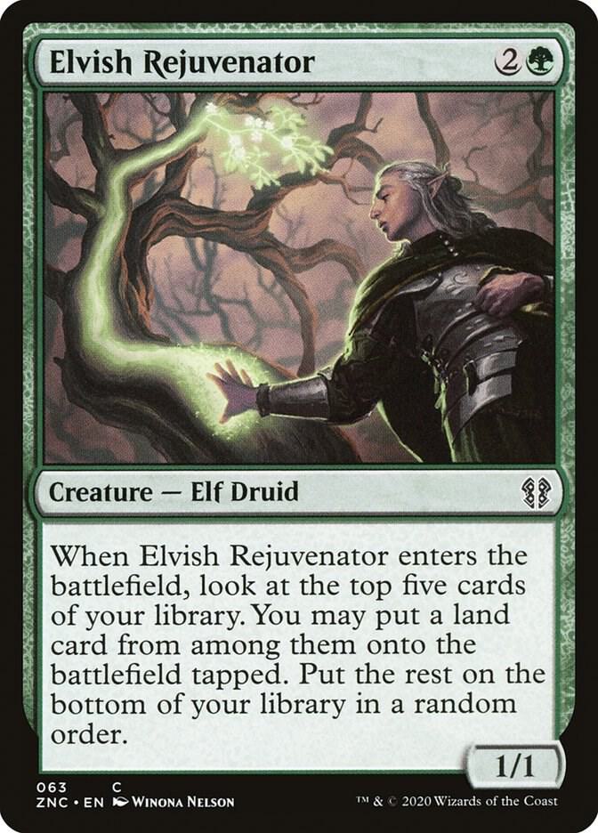 Elvish Rejuvenator (63) [Zendikar Rising Commander]