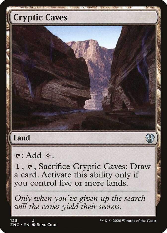 Cryptic Caves (125) [Zendikar Rising Commander]