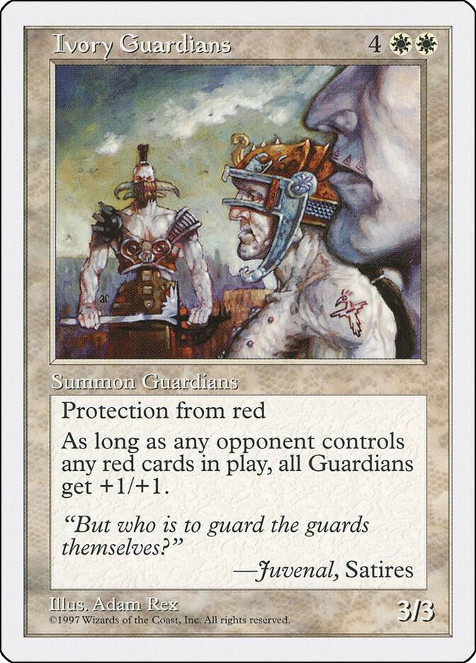 Ivory Guardians (40) [Fifth Edition]