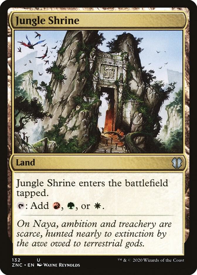 Jungle Shrine (132) [Zendikar Rising Commander]
