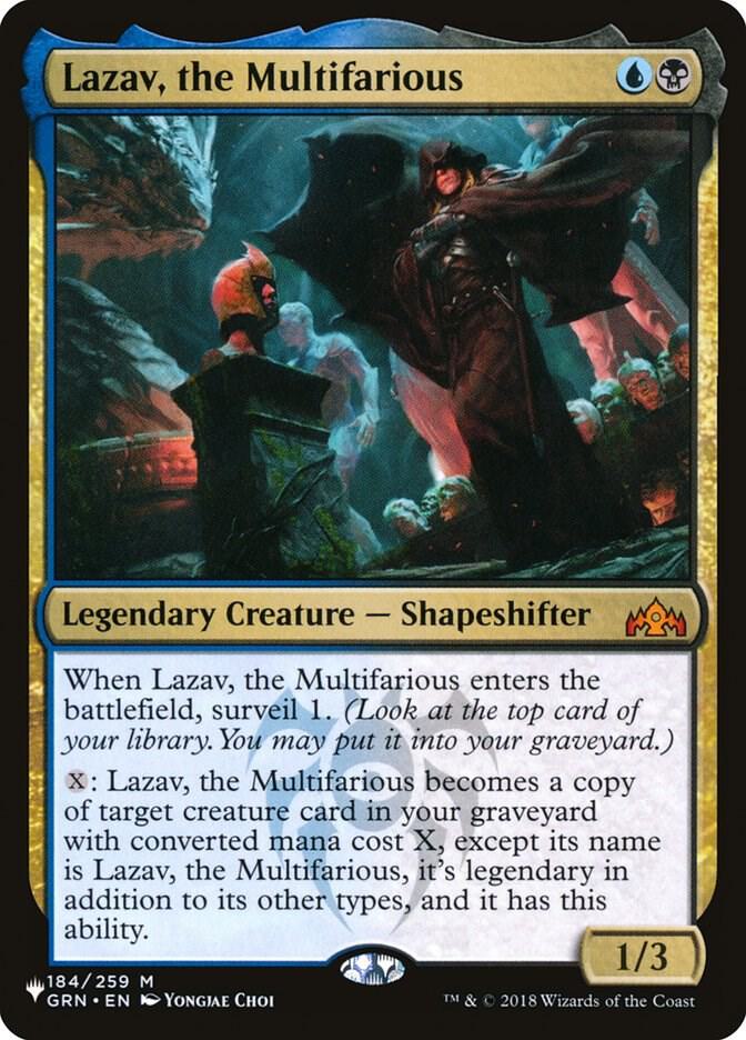 Lazav, the Multifarious (184/259) [The List]