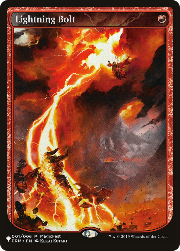 Lightning Bolt (PRM) (001/006) [The List]