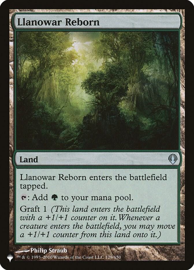 Llanowar Reborn (129/150) [The List]