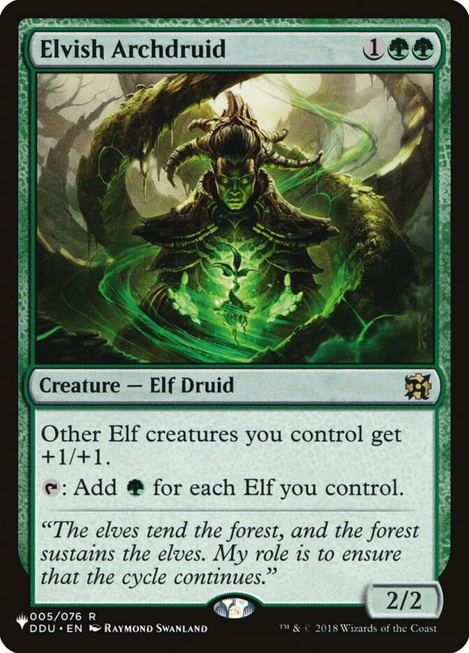 Elvish Archdruid (005/076) [The List]