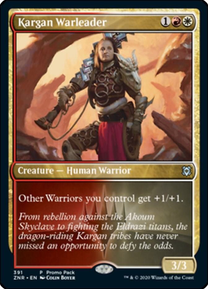 Kargan Warleader (391) [Zendikar Rising Promos]