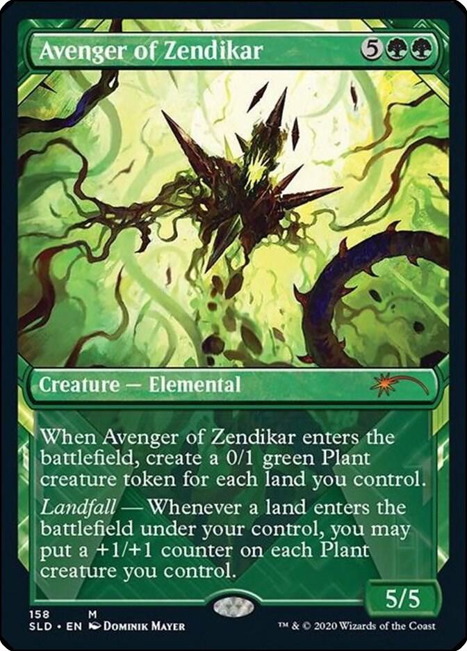 Avenger of Zendikar (158) [Secret Lair Drop] [Showcase]