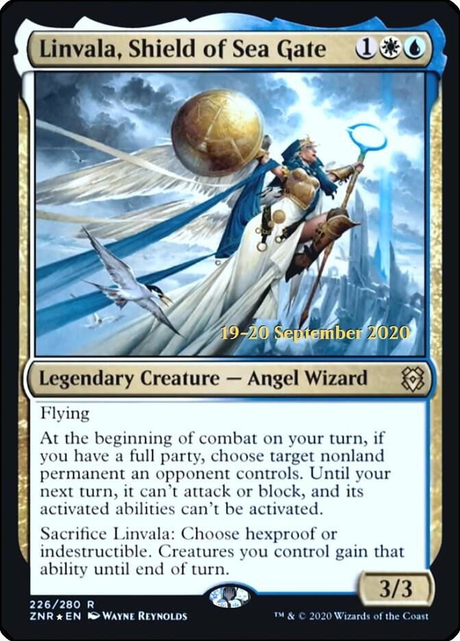 Linvala, Shield of Sea Gate (226) [Prerelease Cards]