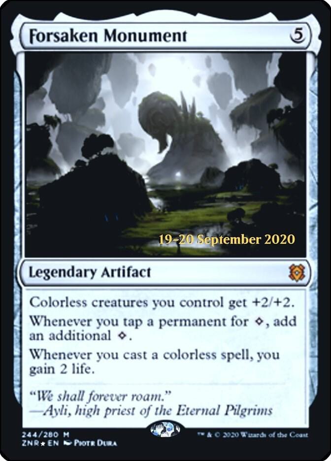 Forsaken Monument (244) [Prerelease Cards]
