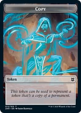 Copy // Drake Double-Sided Token (12 // 5) [Zendikar Rising]