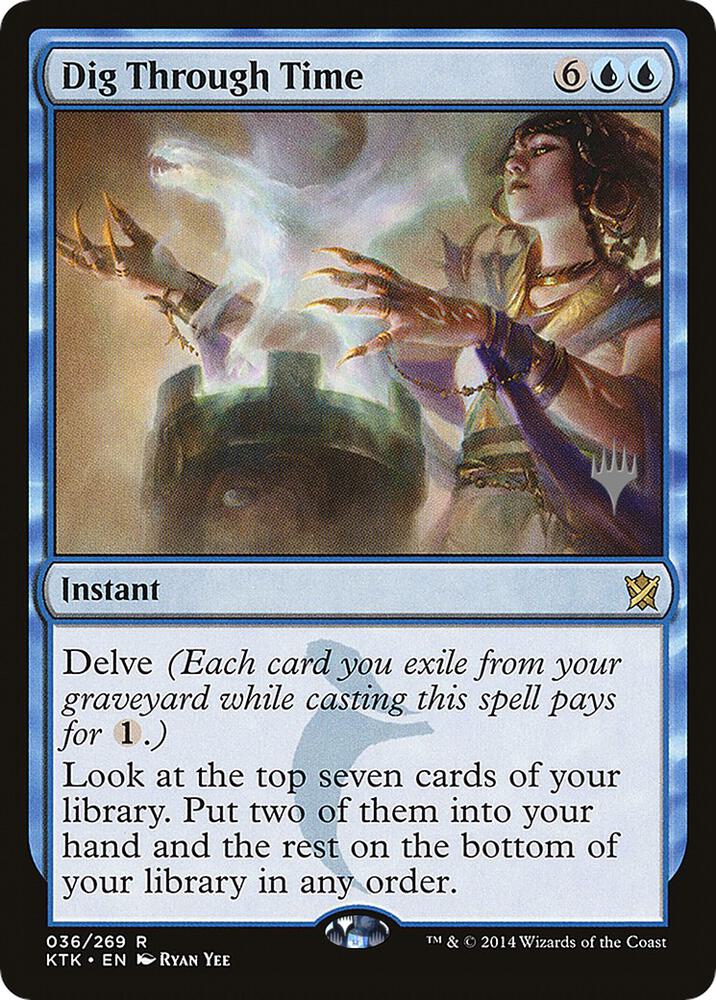 Dig Through Time (36) [Zendikar Rising Promos]