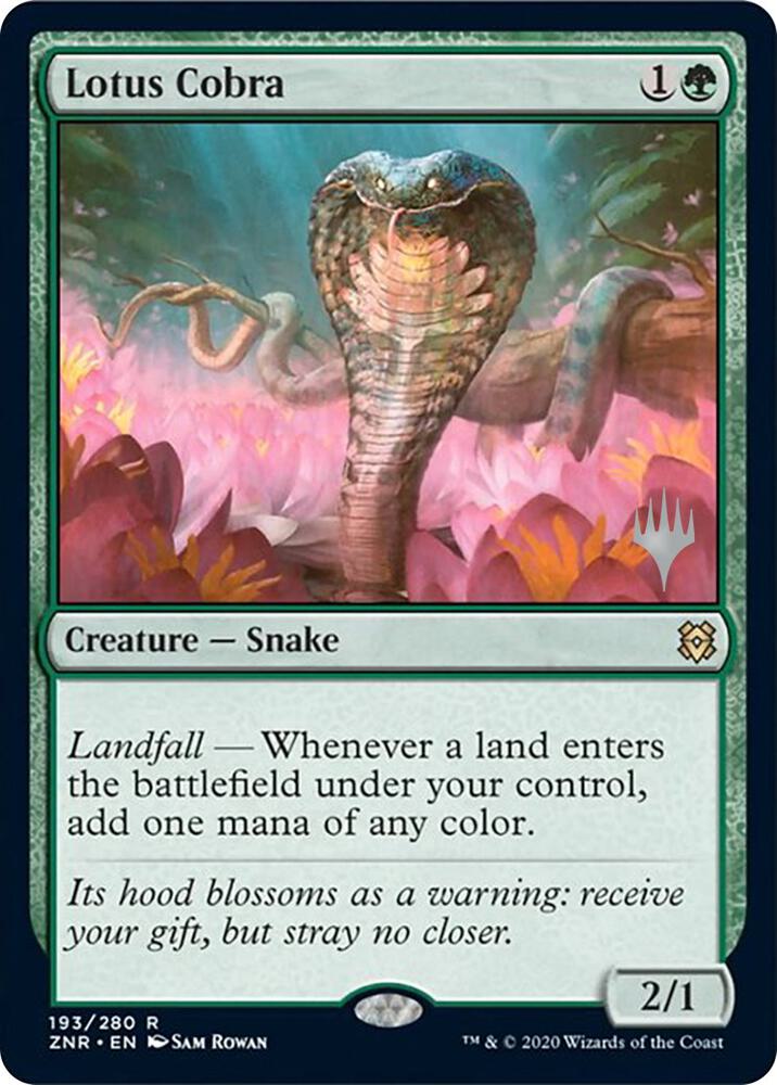 Lotus Cobra (193) [Zendikar Rising Promos]