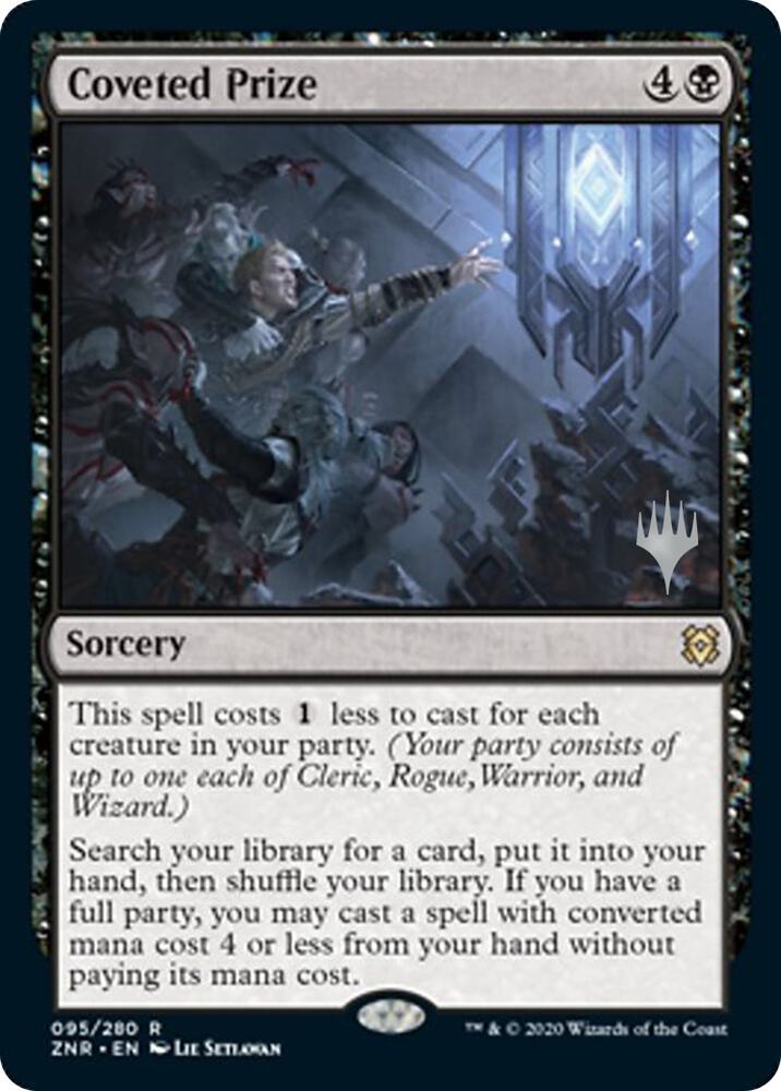 Coveted Prize (95) [Zendikar Rising Promos]