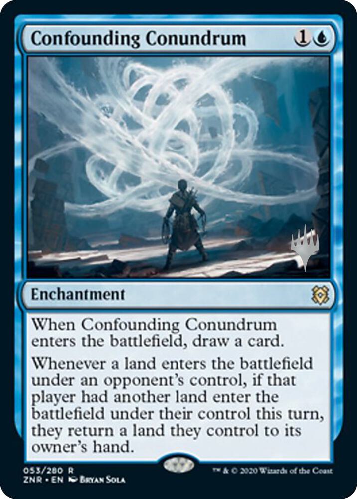 Confounding Conundrum (53) [Zendikar Rising Promos]