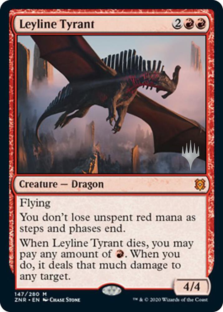 Leyline Tyrant (147) [Zendikar Rising Promos]