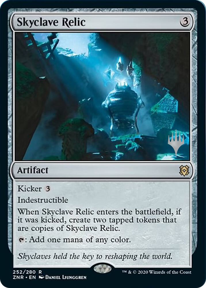 Skyclave Relic (252) [Zendikar Rising Promos]