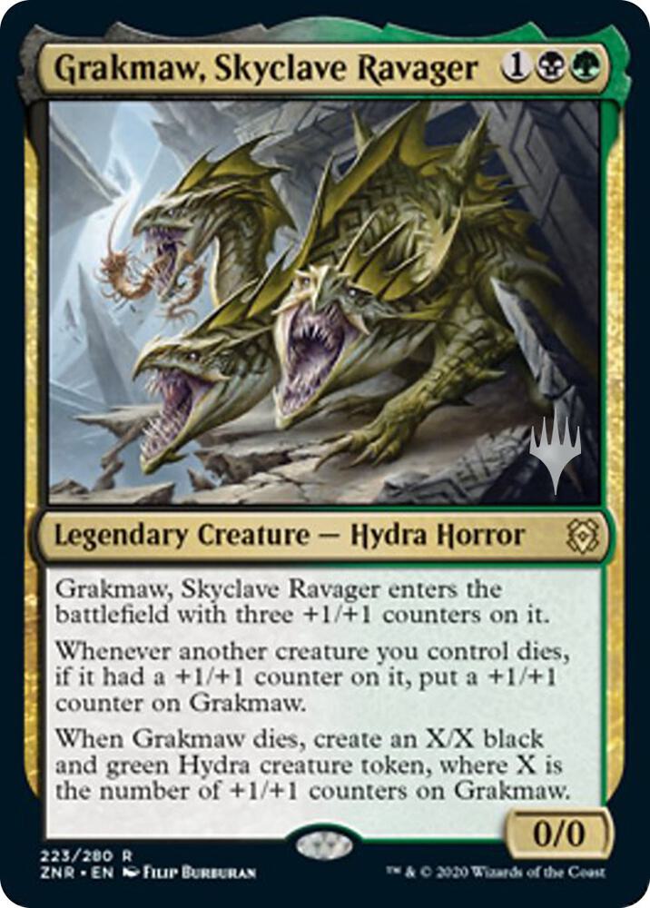 Grakmaw, Skyclave Ravager (223) [Zendikar Rising Promos]