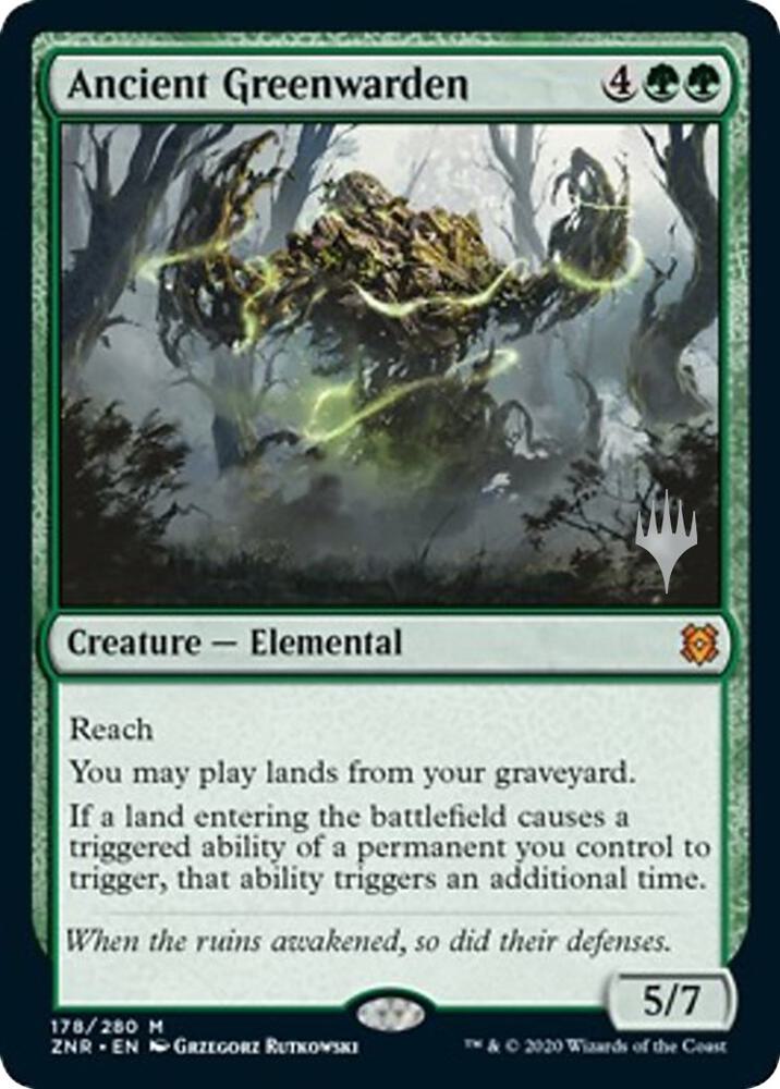 Ancient Greenwarden (178) [Zendikar Rising Promos]