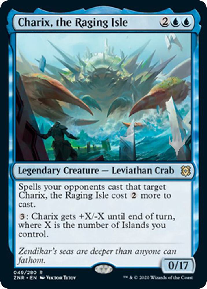 Charix, the Raging Isle (49) [Zendikar Rising Promos]