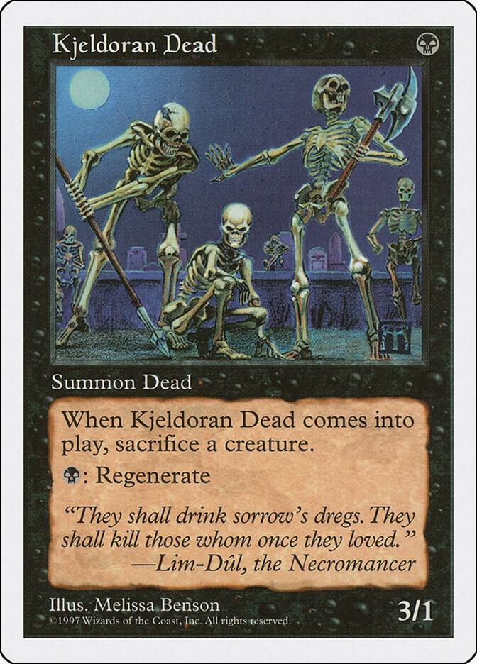 Kjeldoran Dead (170) [Fifth Edition]