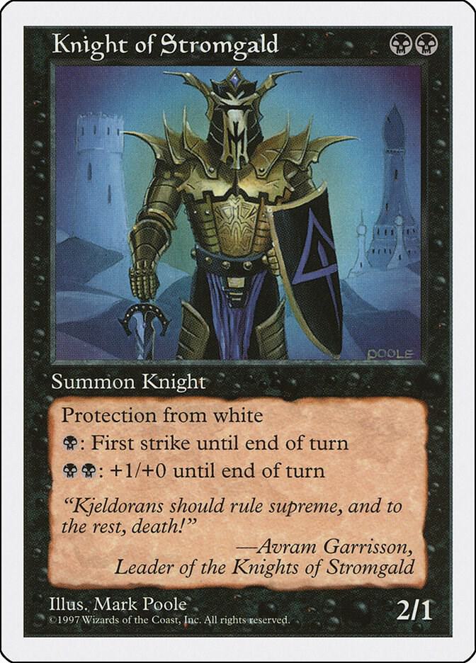 Knight of Stromgald (171) [Fifth Edition]