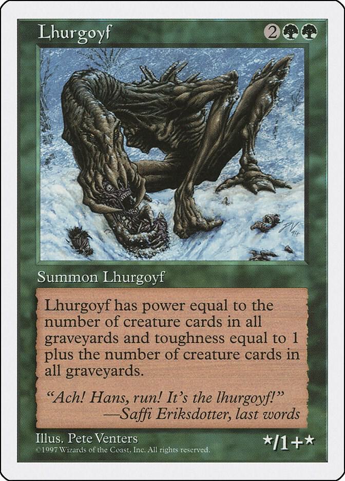 Lhurgoyf (309) [Fifth Edition]