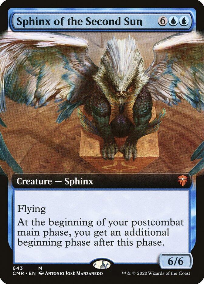 Sphinx of the Second Sun (Extended Art) (643) [Commander Legends] [Extended Art]