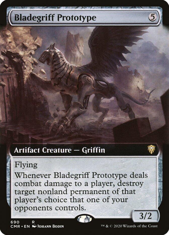 Bladegriff Prototype (Extended Art) (690) [Commander Legends] [Extended Art]