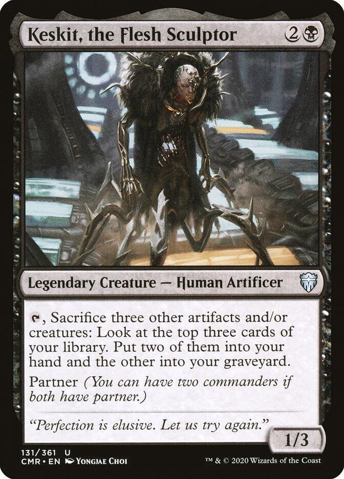 Keskit, the Flesh Sculptor (131) [Commander Legends]