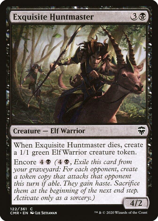 Exquisite Huntmaster (122) [Commander Legends]